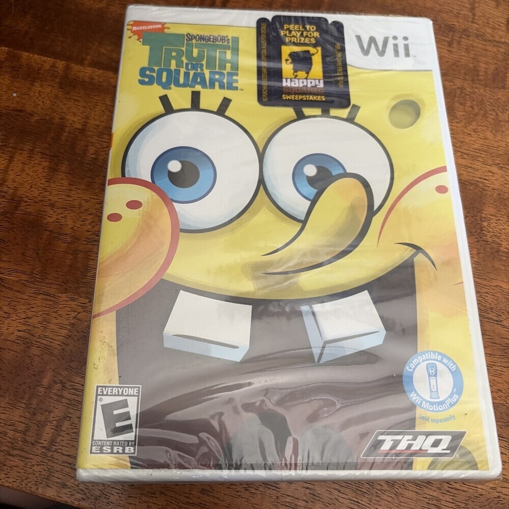 Spongebob: Truth Or Square / Game - Nintendo Wii